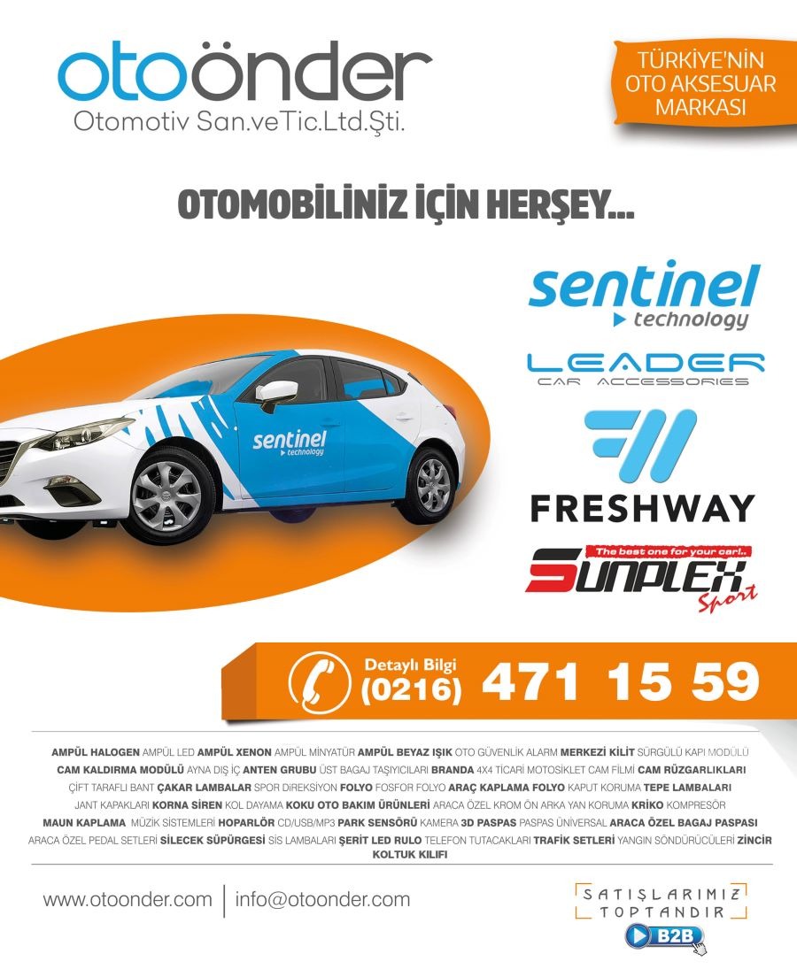 OTOMOBİLİNİZ İÇİN HERŞEY…