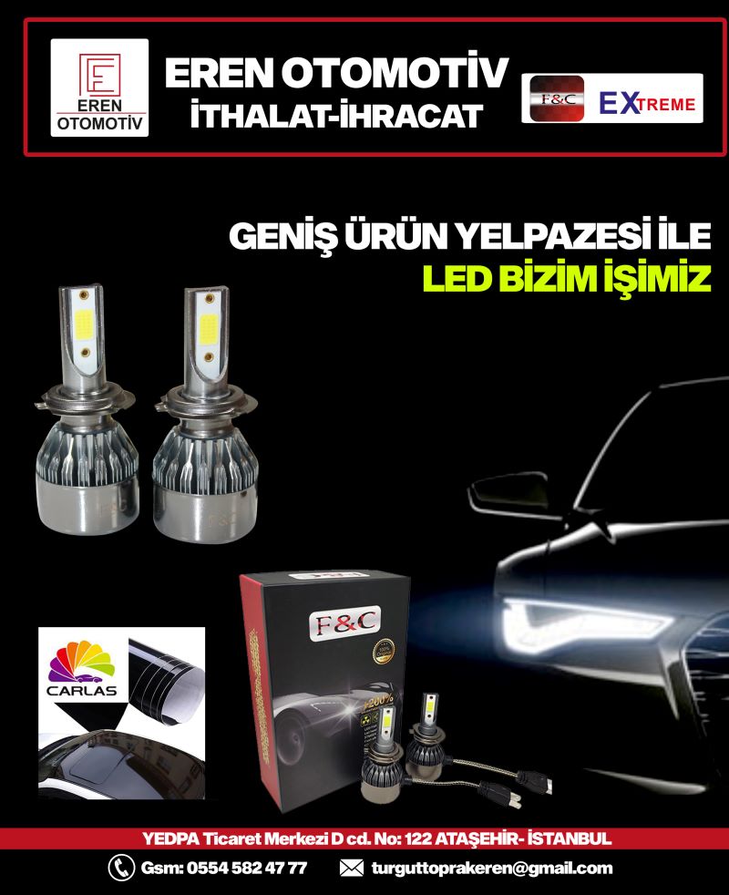 GENİŞ ÜRÜN YELPAZASİ İLE LED BİZİM İŞİMİZ