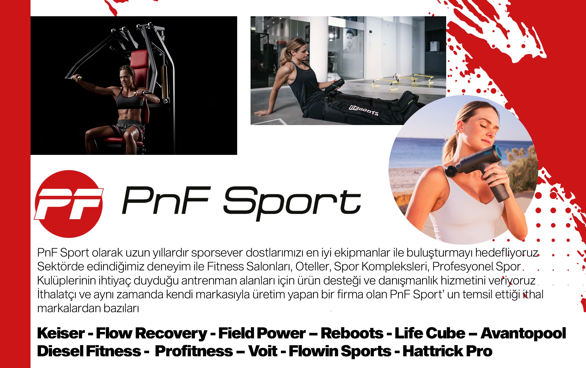 PNF SPORT SPOR SEVERLERİ EN İYİ EKİPMANLAR İLE BULUŞTURMAYI HEDEFLİYOR