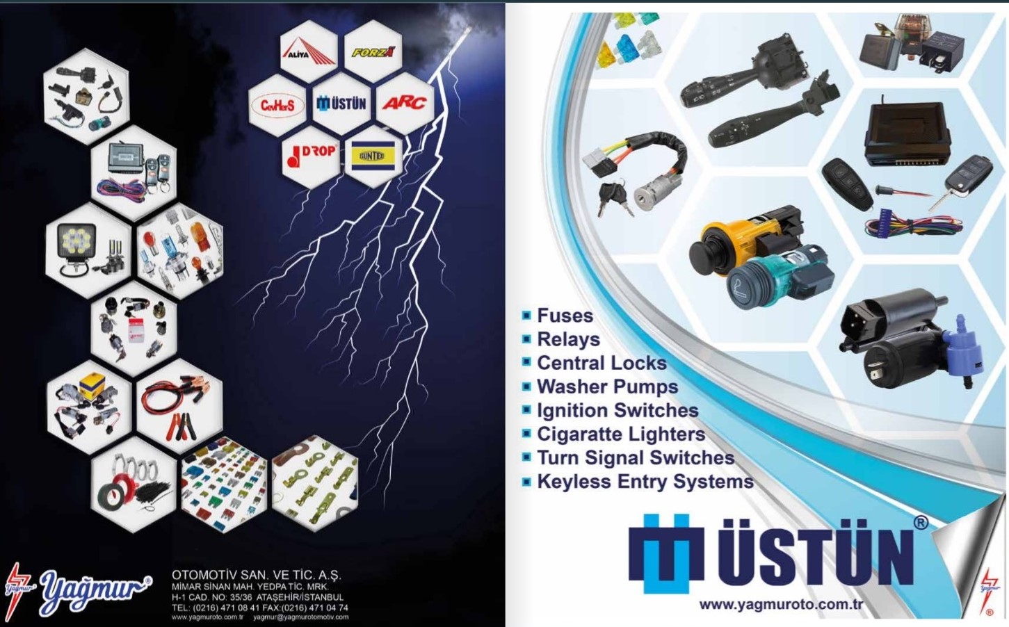 YAĞMUR OTOMOTİV, OTO ELEKTRİK AKSAMLARINDA KALİTE VE REKABETÇİ FİYATLAR İLE HİZMET VERMEKTE