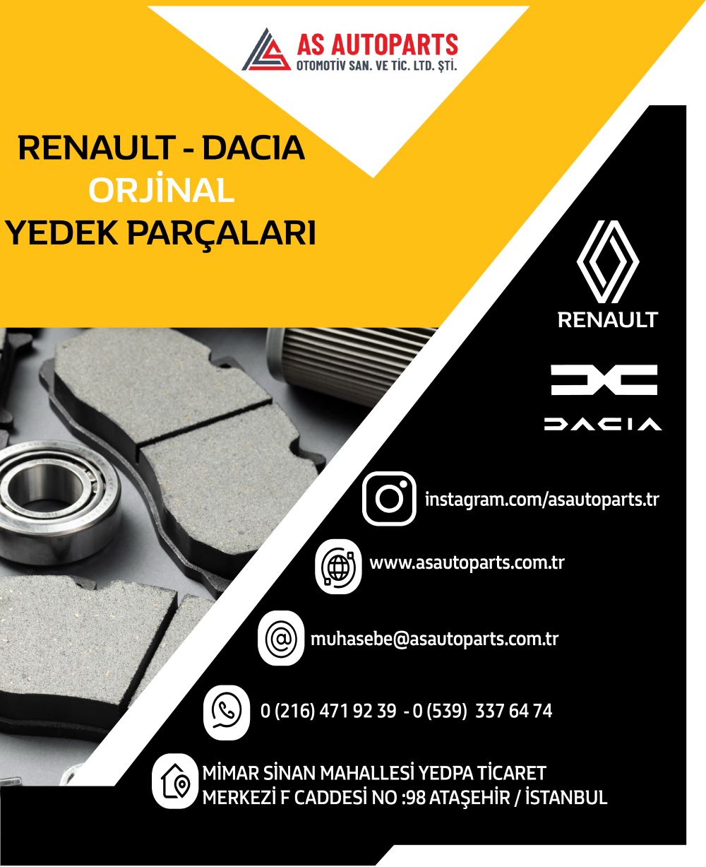 RENAULT&DACIA ORJİNAL YEDEK PARÇALARI