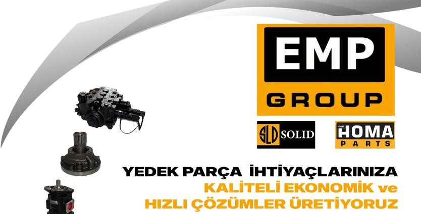 EMP GROUP, İŞ MAKİNASI YEDEK PARÇA İHTİYAÇLARINIZA HIZLI VE EKONOMİK ÇÖZÜMLER SUNUYOR