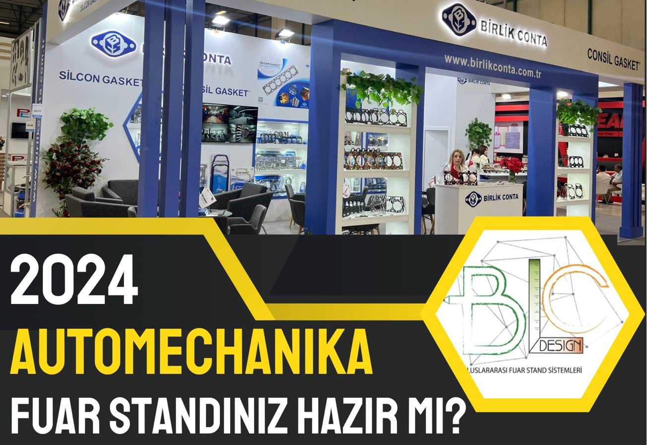 2024 AUTOMECHANIKA FRANKFURT FUAR STANDINIZ HAZIR MI?
