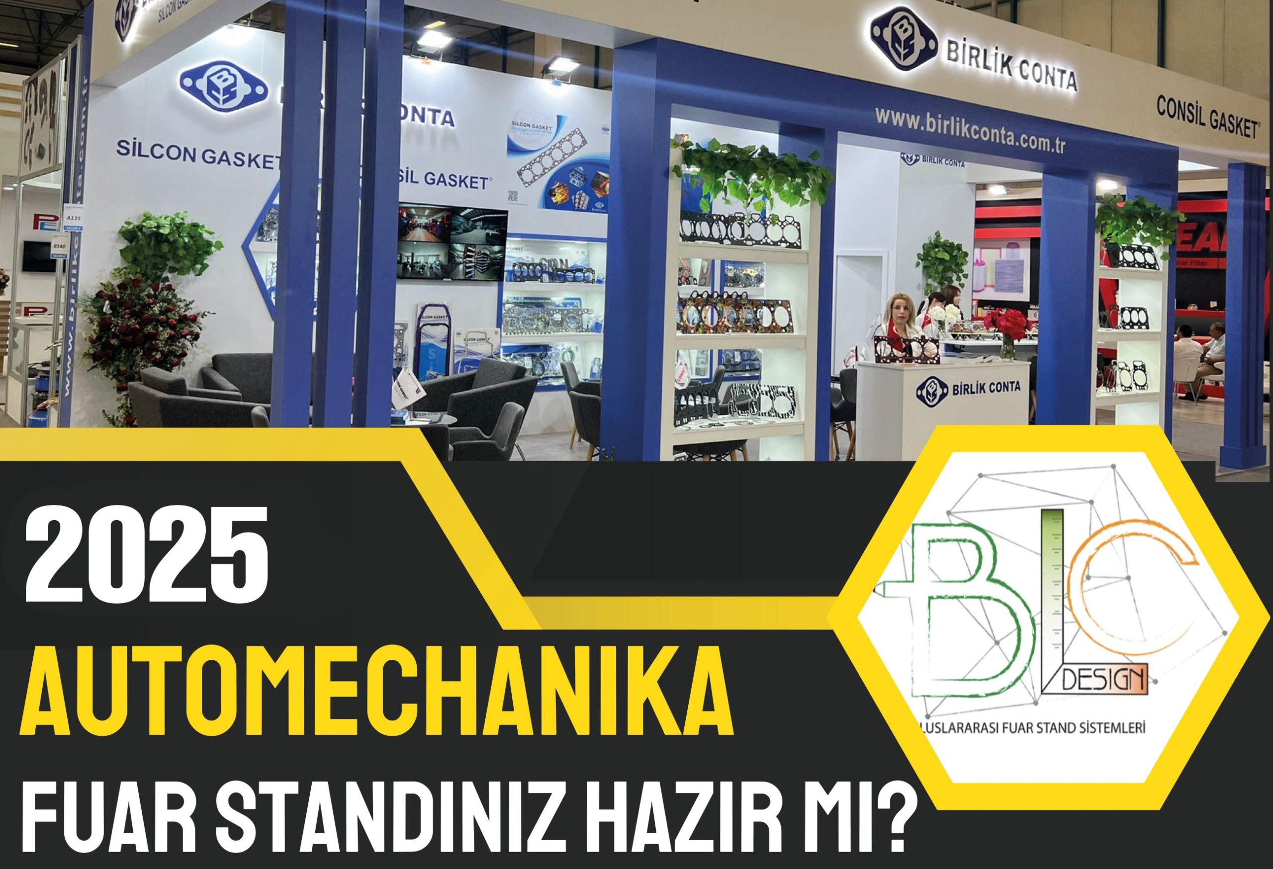 2025 AUTOMECHANIKA FUAR STANDINIZ HAZIR MI?