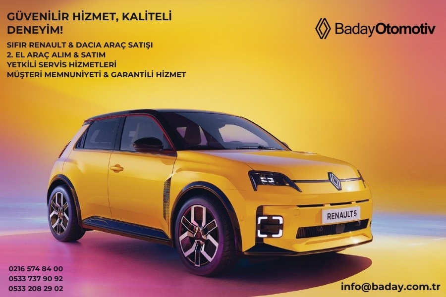 BADAY OTOMOTİV EN YENİ MODELLER EN AVANTAJLI FİYATLAR SUNUYOR!