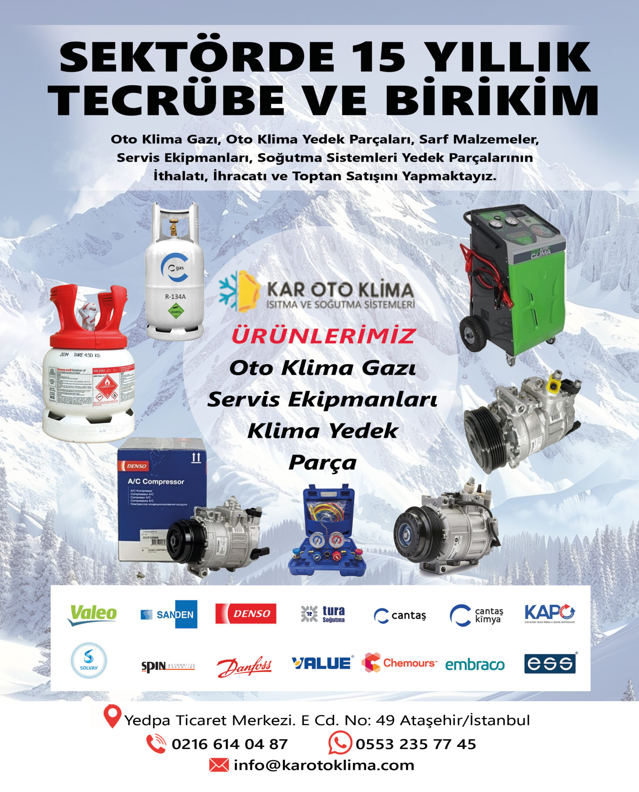 KAR OTO KLİMA ISITMA VE SOĞUTMA SİSTEMLERİ