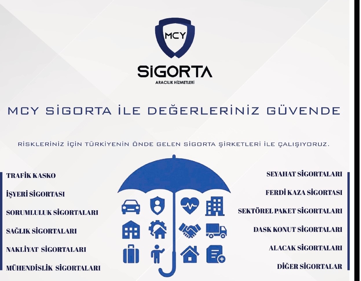MCY BİRLİK SİGORTA İLE DEĞERLERİNİZ GÜVENDE