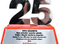 MPA sigorta 25.yıl onur ödülü aldı