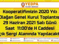 YEDPA 2020 GENEL KURULU 29 HAZİRAN’DA GERÇEKLEŞECEK