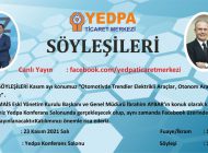 YEDPA SÖYLEŞİLERİ KASIM AYI KONUĞUMUZ İBRAHİM AYBAR OLACAK