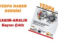 YEDPA HABER KASIM-ARALIK SAYISI ÇIKTI