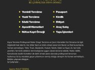 KAYRA TERCÜME NOTER ONAYLI TERCÜME HİZMETİ SUNUYOR
