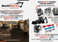 MULTİPARTS MAKİNA YÜKSEK KALİTEDE YEDEK PARÇA SEÇENEĞİ SUNUYOR