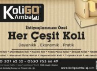 İHTİYAÇLARINIZA ÖZEL HER ÇEŞİT KOLİ