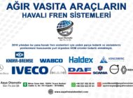 AĞIR VASITA ARAÇLARIN HAVALI FREN SİSTEMLERİ