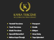 KAYRA TERCÜME,NOTER ONAYLI TERCÜME HİZMETİ SUNUYOR