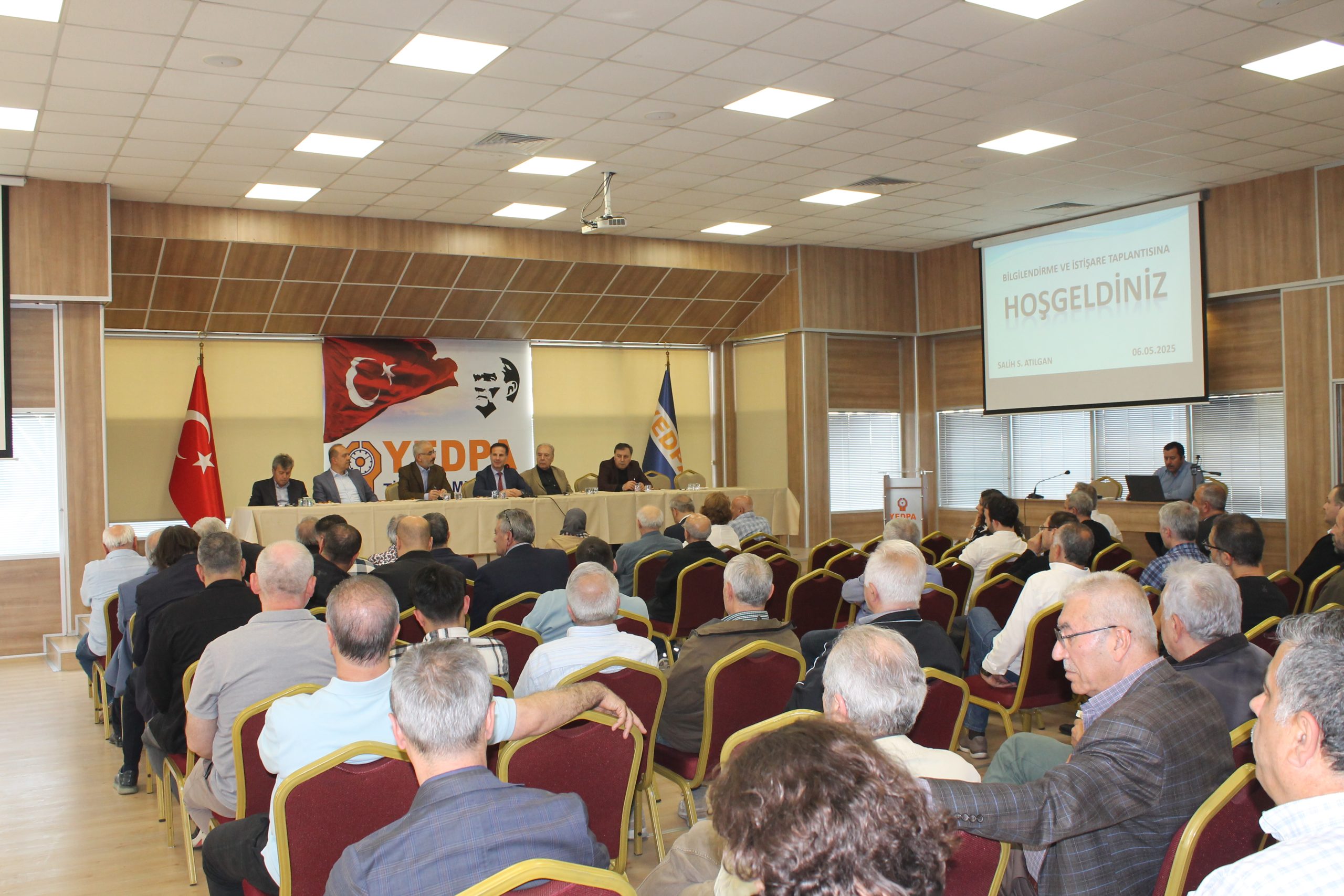 YEDPA TİCARET MERKEZİ İSİTİŞARE VE BİLGİLENDİRME TOPLANTISI GERÇEKLEŞTİ