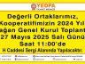 YEDPA 2024 YILI GENEL KURULU 27 MAYIS’DA GERÇEKLEŞECEK