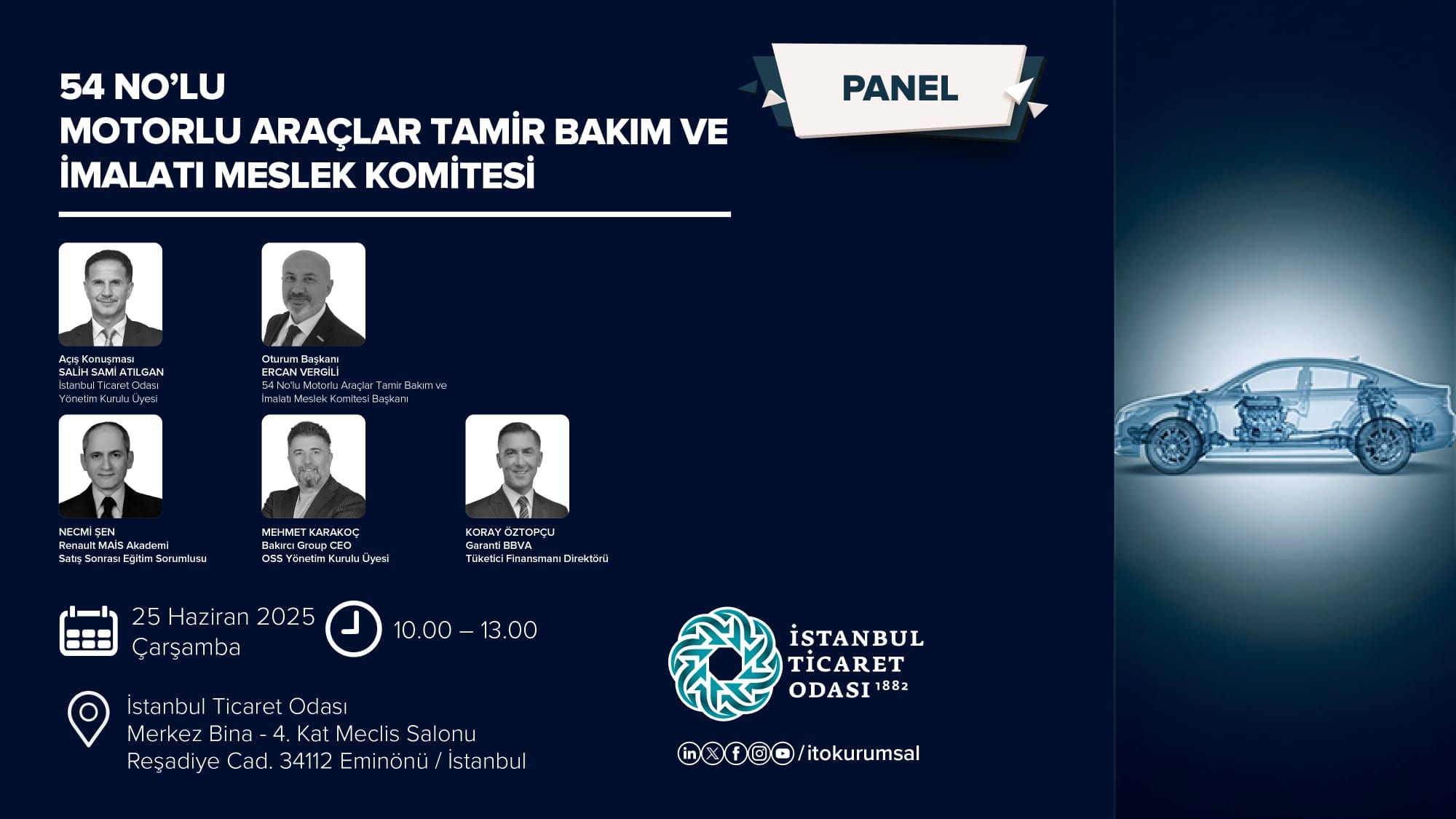 “OTOMOTİV SATIŞ SONRASININ DÖNÜŞÜMÜ” PANELİ