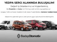BADAY OTOMOTİV İLE YEDPA TİCARET MERKEZİNDE BULUŞUYORUZ!