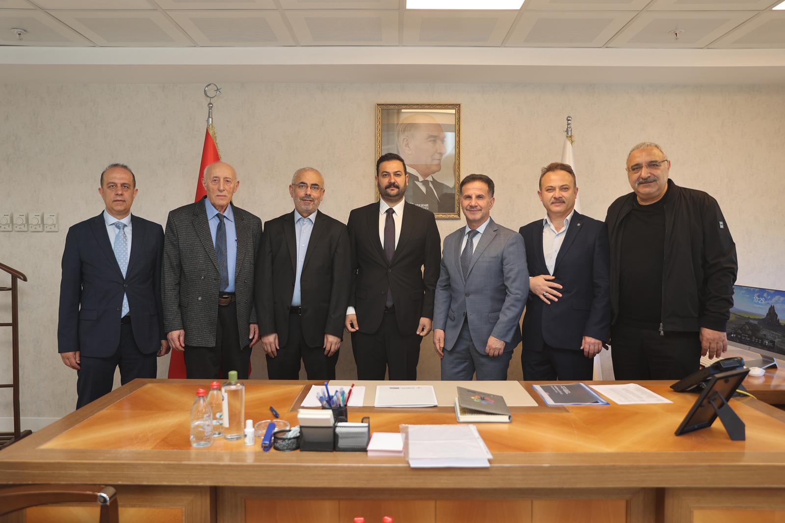 YEDPA YÖNETİMİNDEN ATAŞEHİR BELEDİYE BAŞKAN VEKİLİ’NE HAYIRLI OLSUN ZİYARETİ
