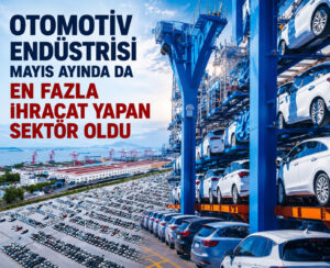 OTOMOTİV ENDÜSTRİSİ MAYISTA DA EN FAZLA İHRACAT YAPAN SEKTÖR OLDU