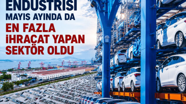 OTOMOTİV ENDÜSTRİSİ MAYISTA DA EN FAZLA İHRACAT YAPAN SEKTÖR OLDU
