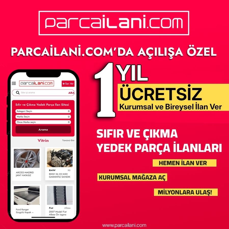ÇIKMA YEDEK PARÇA VE OTO YEDEK PARÇA İHTİYAÇLARINDA GÜVENİLİR DİJİTAL ÇÖZÜM