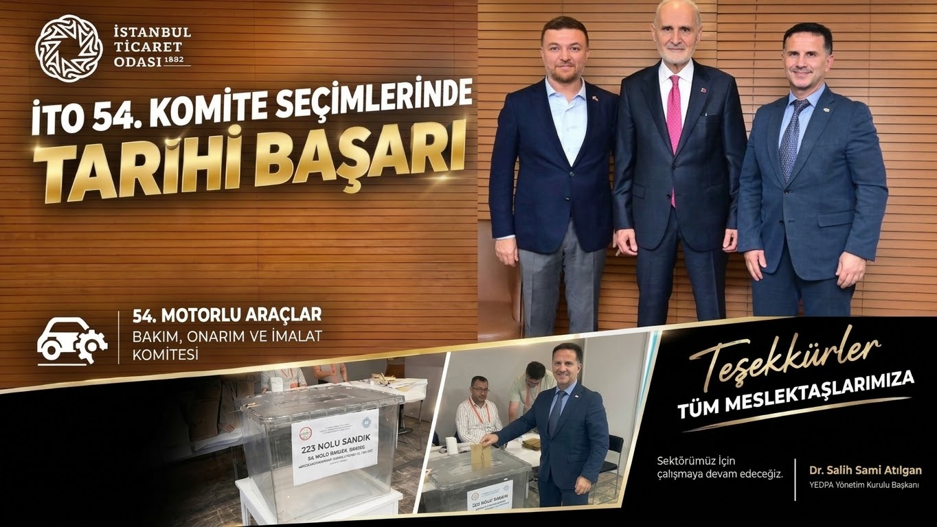 İTO 54. KOMİTE SEÇİMLERİNDE TARİHİ BAŞARI